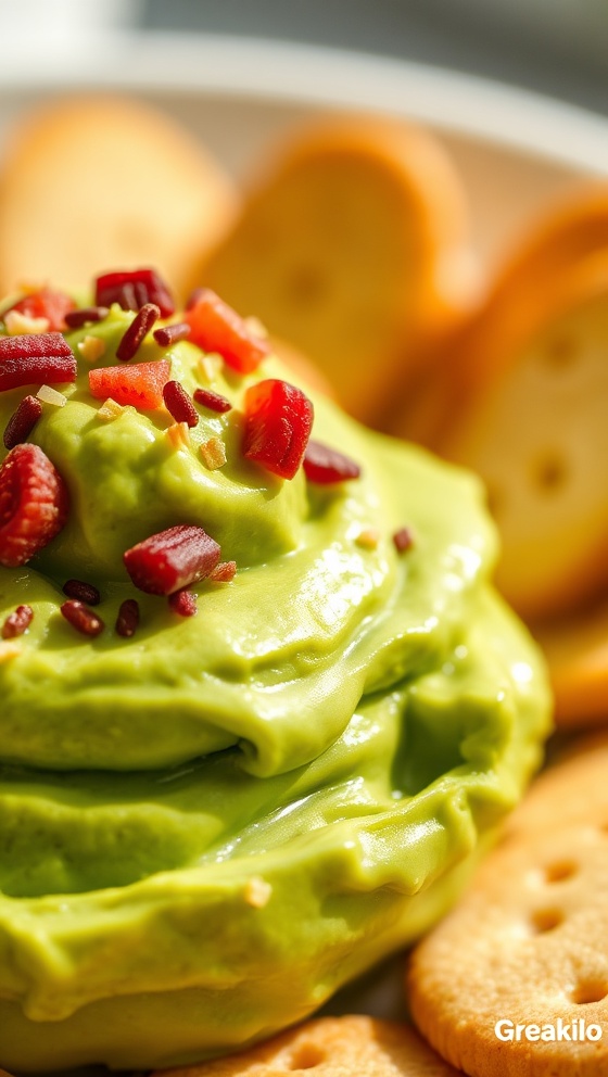 Green Grinch Dessert Dip