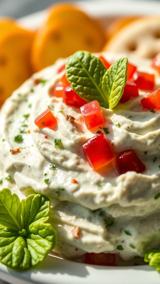 Grinchy Mint Party Dip