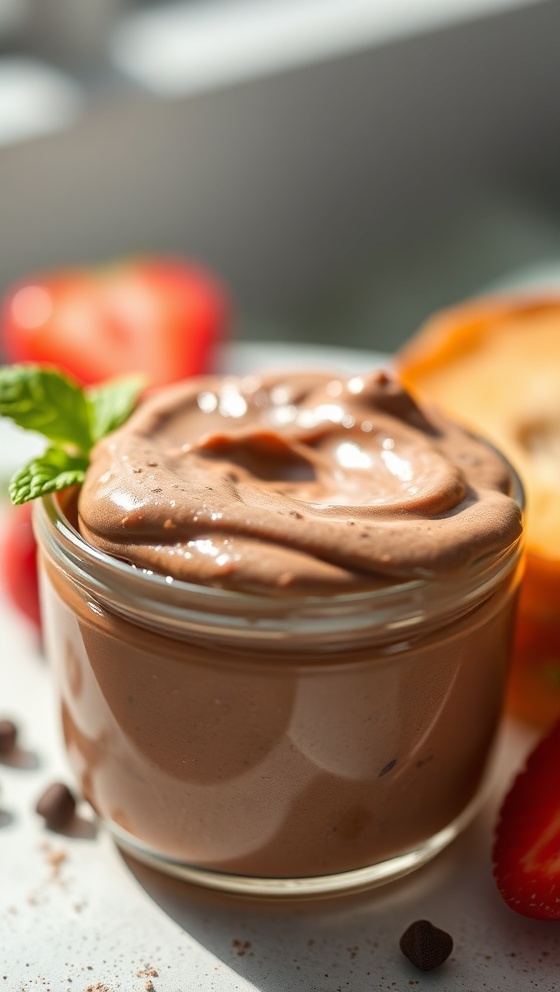 Silky Cocoa Cream Dip