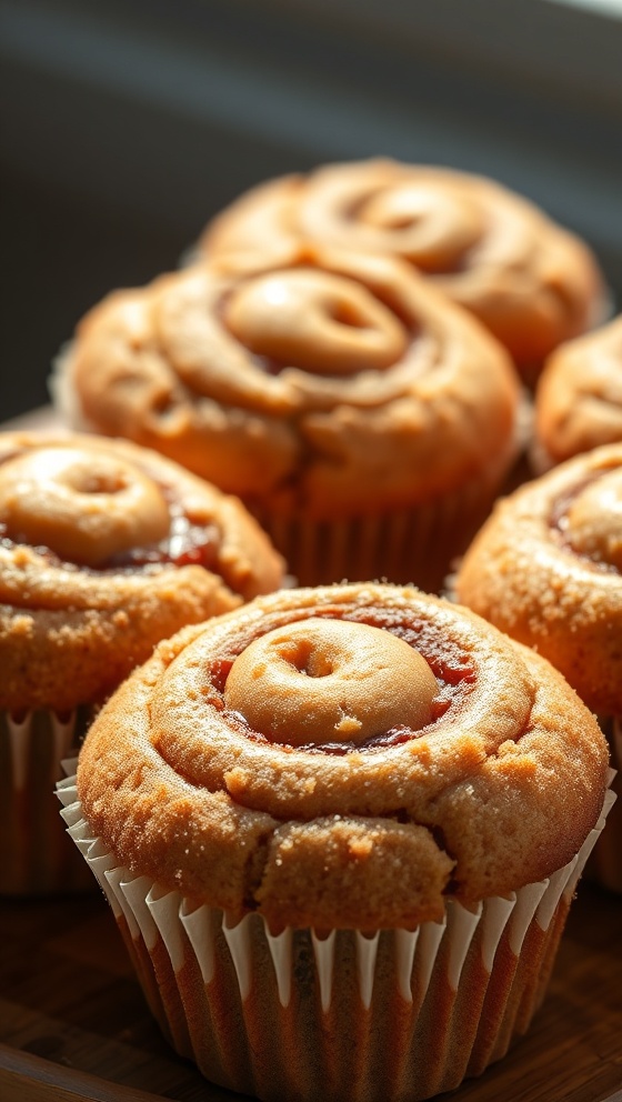 Cinnamon Sugar Swirl Muffins