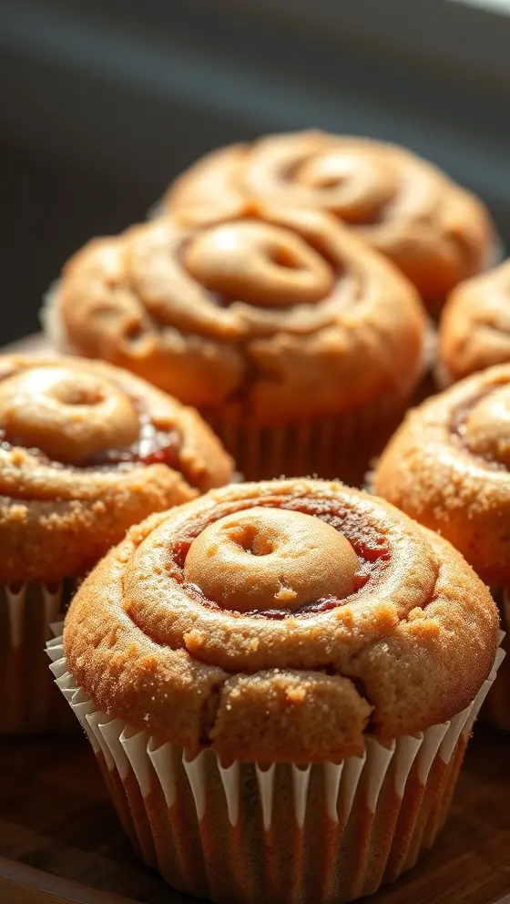 Cinnamon Sugar Swirl Muffins