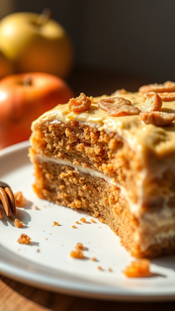 Heavenly Carrot Apple Cake