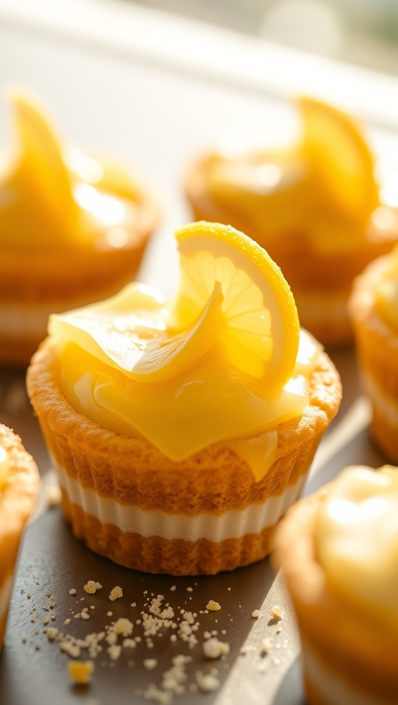 Lemon Bar Cookie Cups