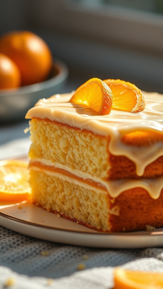 Pineapple Orange Heaven Cake
