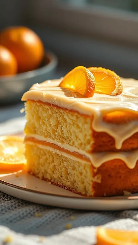 Pineapple Orange Heaven Cake