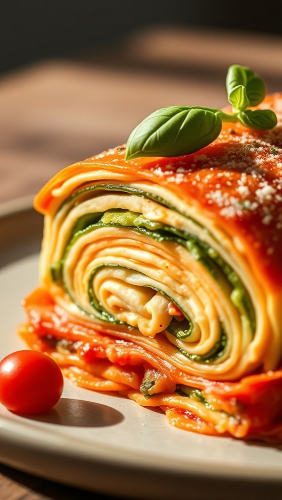 Spiral Vegetable Lasagna