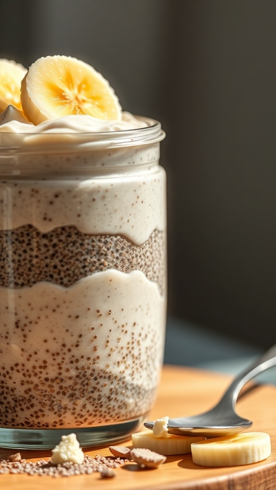 Banana Chia Pudding