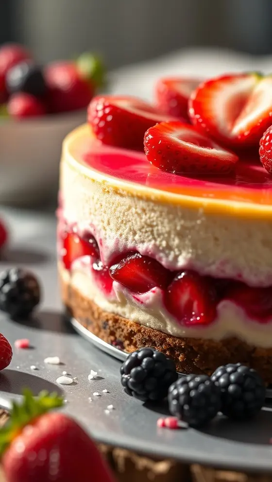 Berry Bliss Cheesecake