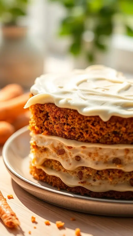 Flourless Carrot Cake