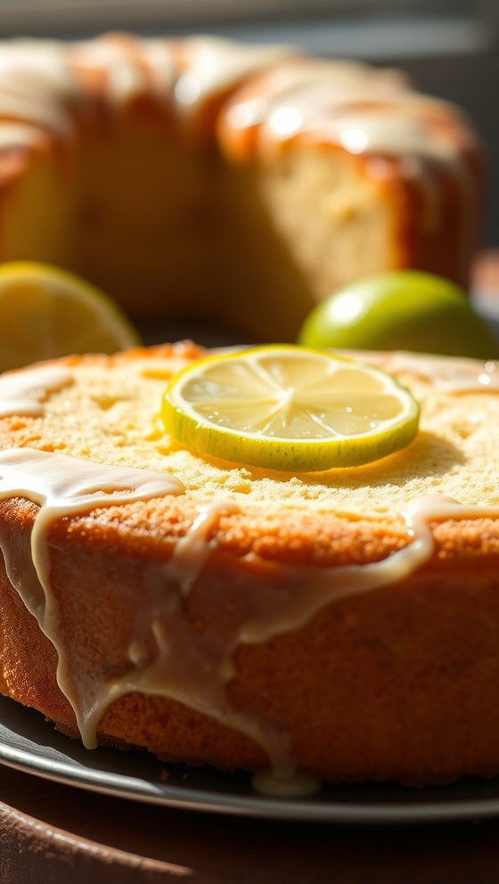 Lemon Lime Pound Cake