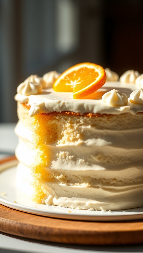 Orange Dreamsicle Cake
