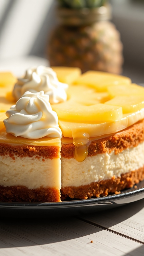 Pineapple Cheesecake